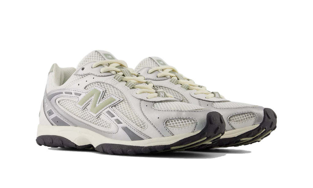 New Balance 204L Silver Metallic Sage Green U204LSWB — Vista adicional