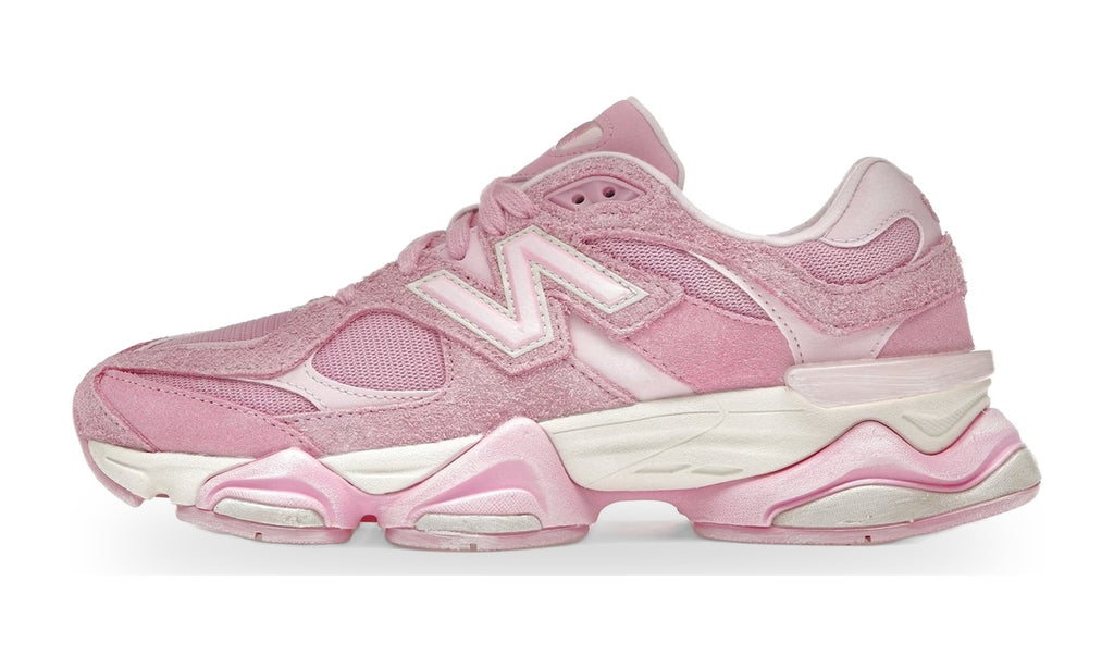 New Balance 9060 ASOS Exclusive Pink Overdye U9060APP — Vista lateral