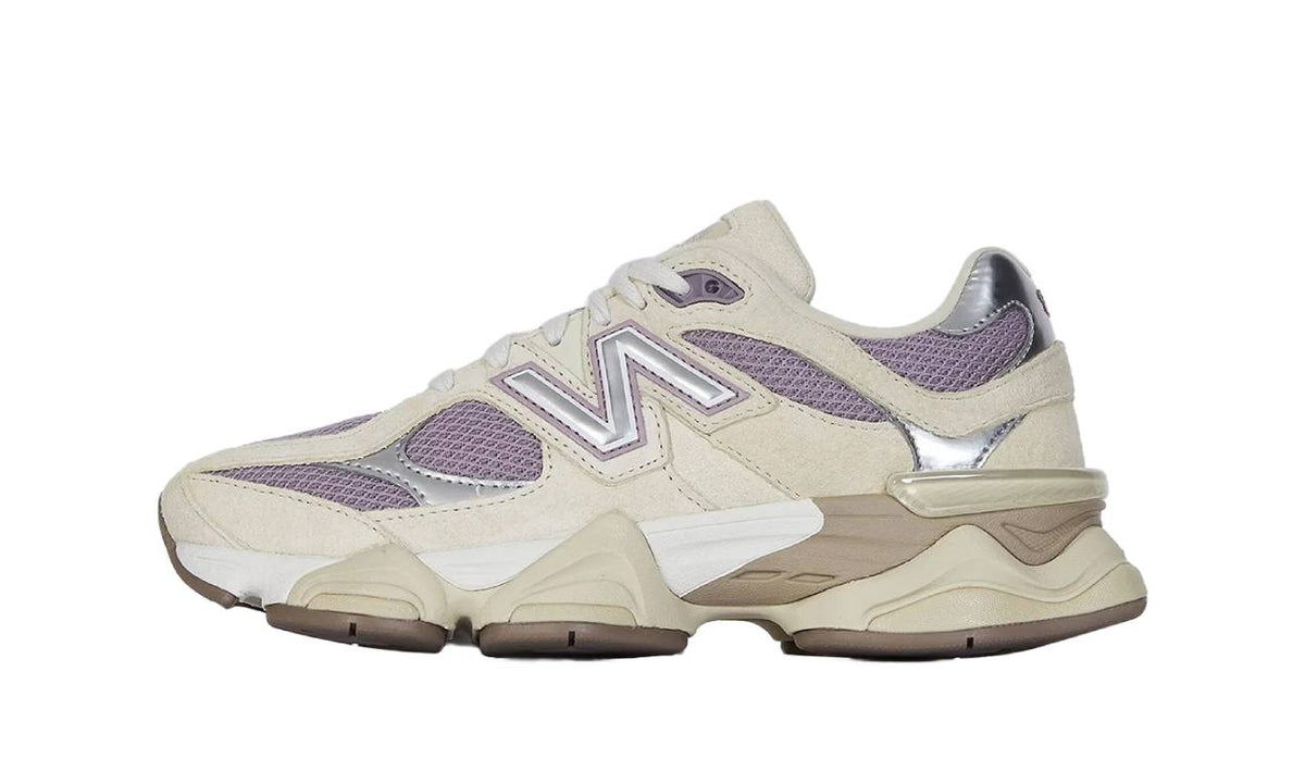 New Balance 9060 Beige Violet U9060CW — Vista lateral