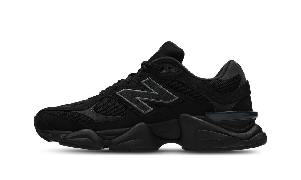 New Balance 9060 Black Cement U9060ZGE — Vista lateral