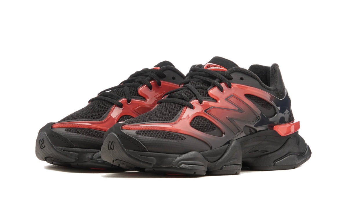 New Balance 9060 Black Red Gradient U9060IDZ — Vista adicional