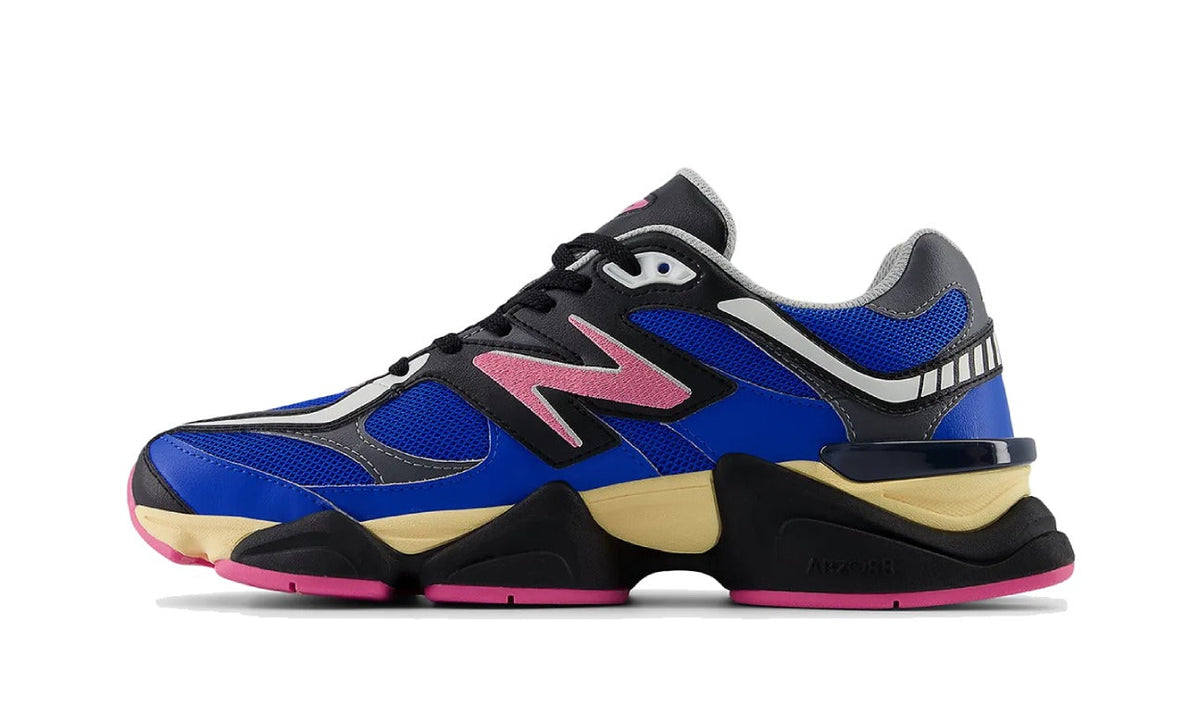 New Balance 9060 Blue Oasis Real Pink U9060BPO — Vista lateral