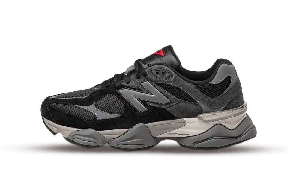 New Balance 9060 Castlerock U9060BLK — Vista lateral