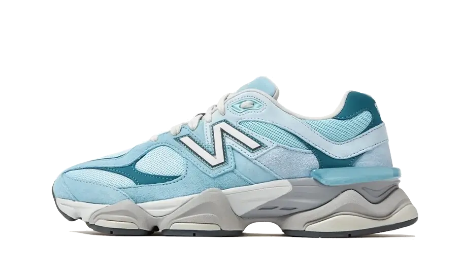 New Balance 9060 Chrome Blue U9060EED — Vista lateral