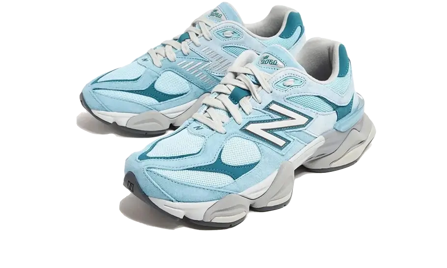 New Balance 9060 Chrome Blue U9060EED — Vista adicional