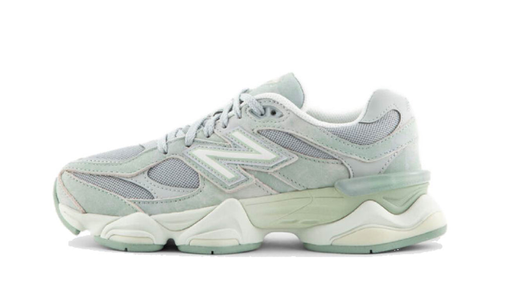 New Balance 9060 Mosaic Green Sea Salt U90608Z4 — Vista lateral