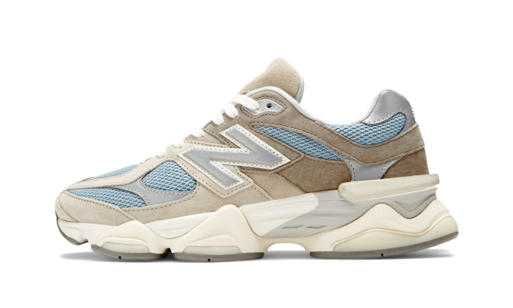 New Balance 9060 Mushroom Aluminum U9060MUS — Vista lateral