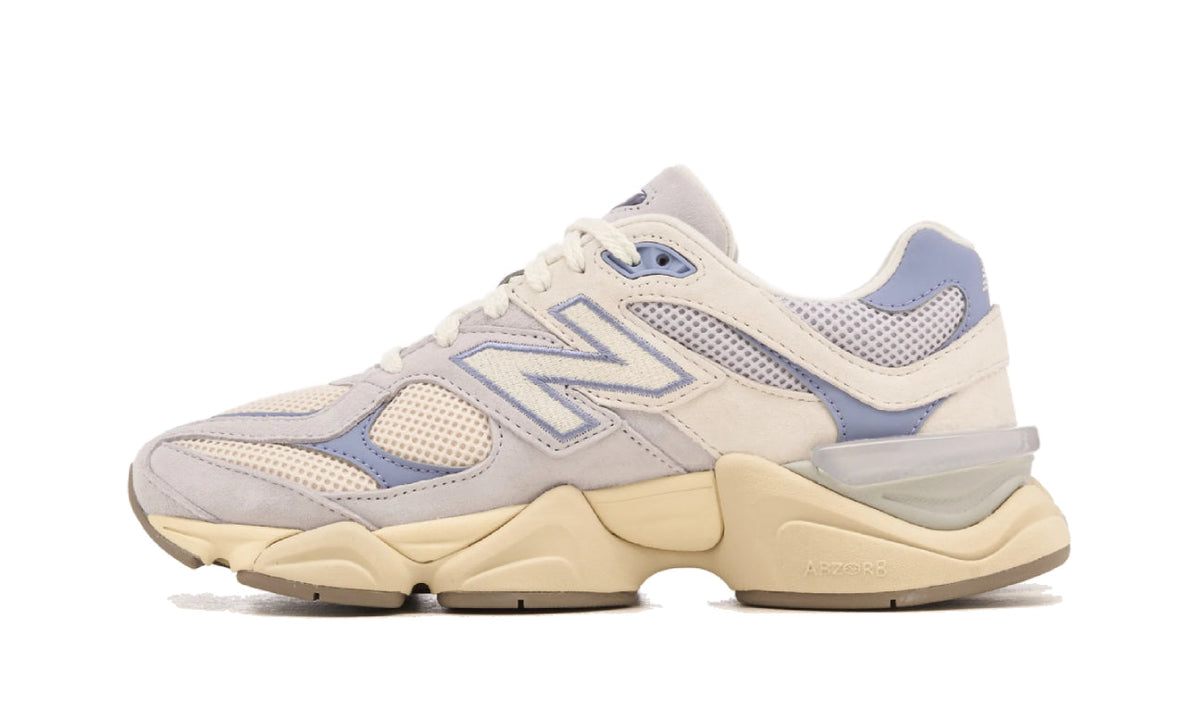 New Balance 9060 Pearl Grey Linen U9060EEL — Vista lateral