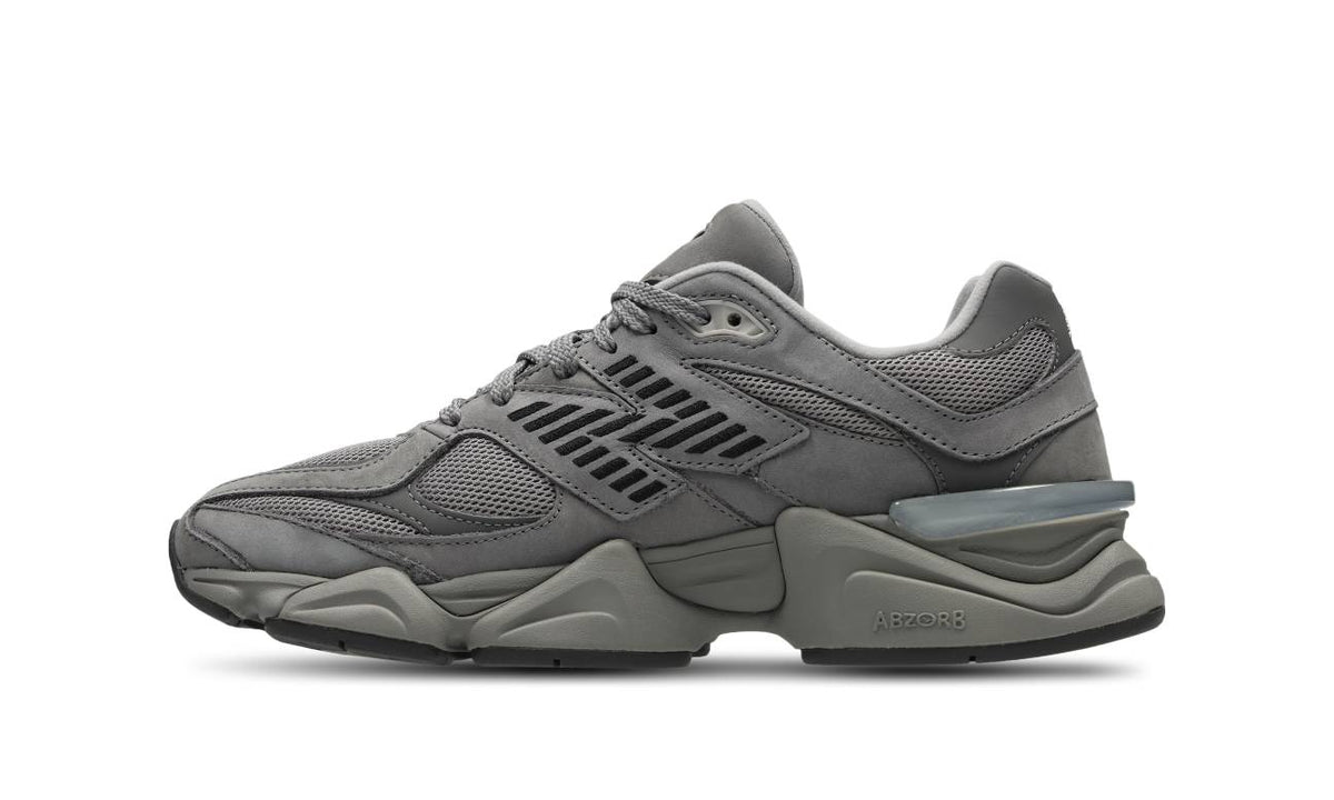 New Balance 9060 Shadow Grey Castlerock U9060ZGB — Vista lateral