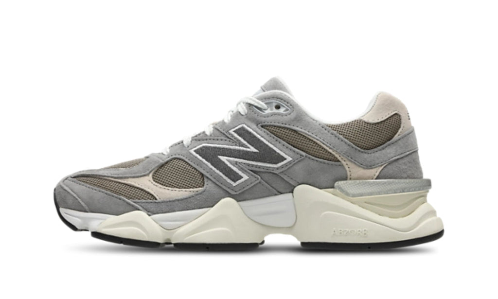 New Balance 9060 Slate Grey Arid Stone U9060LBA — Vista lateral