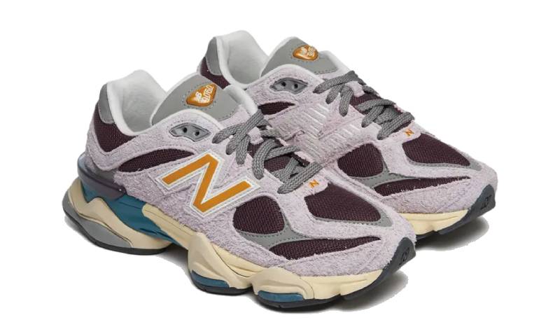 New Balance 9060 Taro Plum Brown U9060SRA — Vista adicional