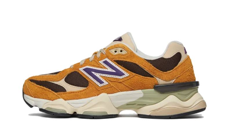 New Balance 9060 V1 Butterscotch U9060SRB — Vista lateral
