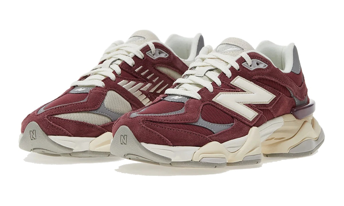New Balance 9060 Washed Burgundy U9060VNA — Vista adicional