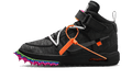 Nike Air Force 1 Mid Off-White Black - DO6290-001 - Vista 1