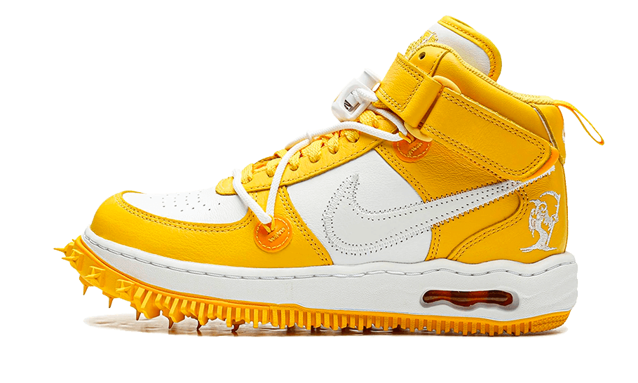 Nike Air Force 1 Mid SP Off-White Varsity Maize - DR0500-101 - Vista 1
