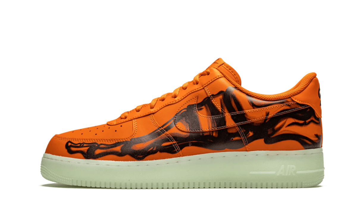 Air Force 1 Low ´07 QS Orange Skeleton Halloween