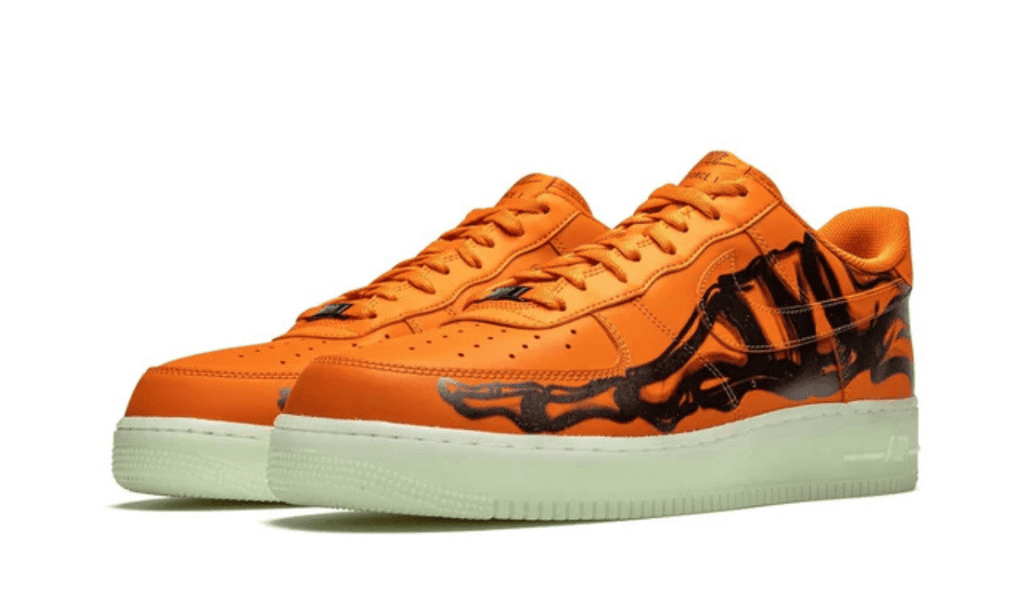Air Force 1 Low ´07 QS Orange Skeleton Halloween