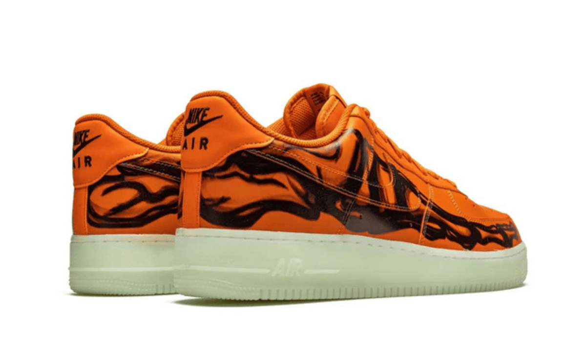 Air Force 1 Low ´07 QS Orange Skeleton Halloween