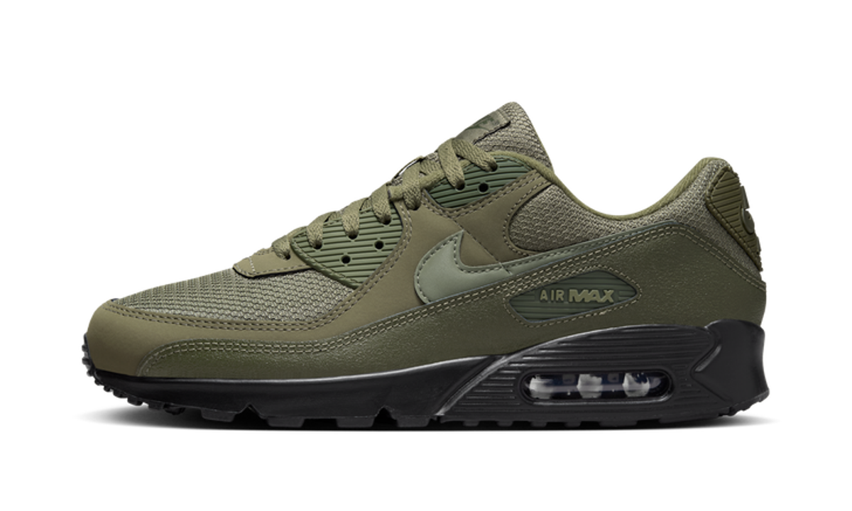 Nike Air Max 90 Reflective Swoosh Medium Olive - HQ3828-200 - Vista 1