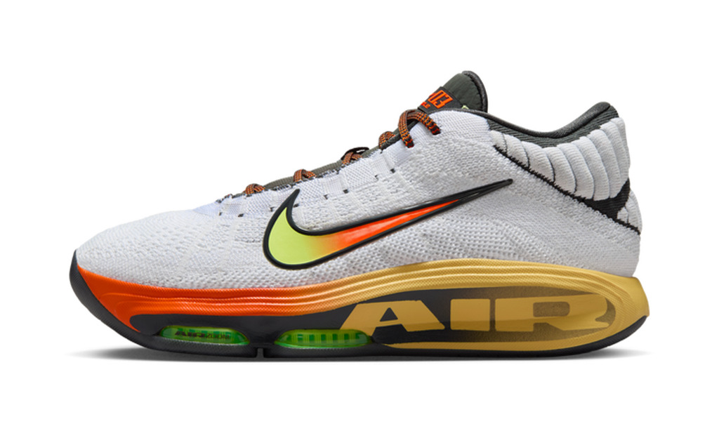 Nike Air Zoom GT Hustle 3 Big Air White Safety Orange - FV5953-101 - Vista 1