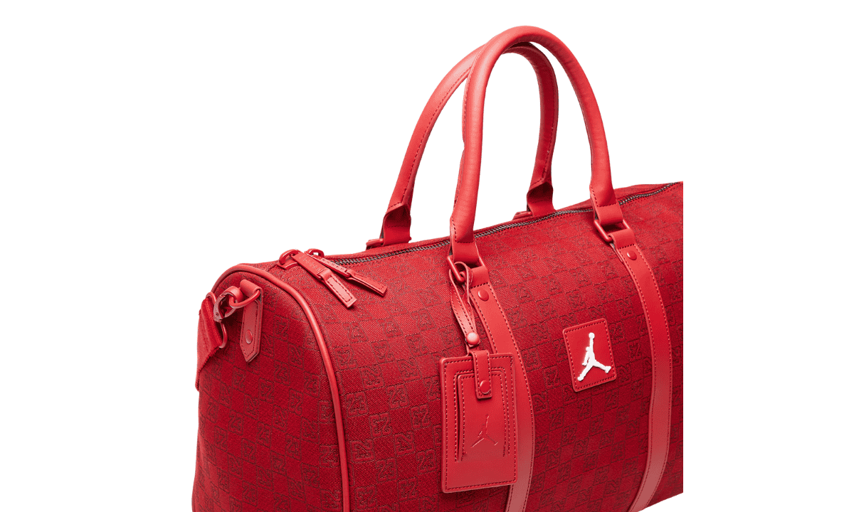 Jordan Monogram Duffle Bag Red