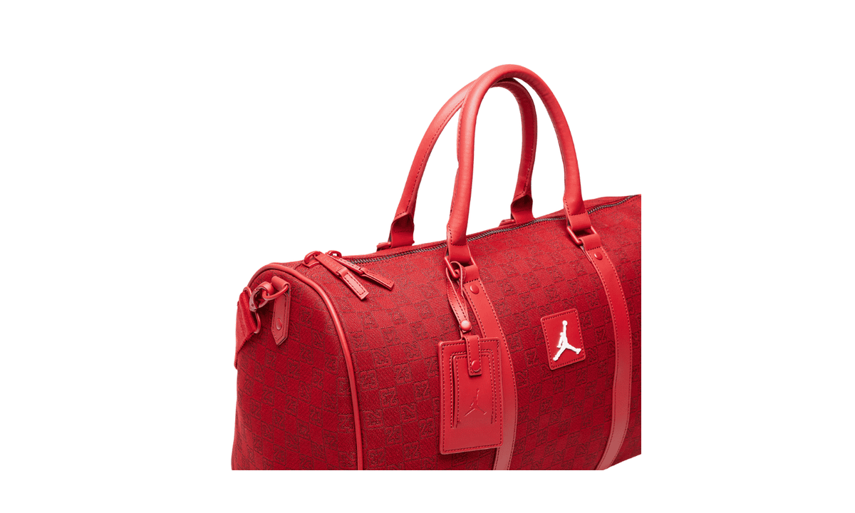 Jordan Monogram Duffle Bag Red