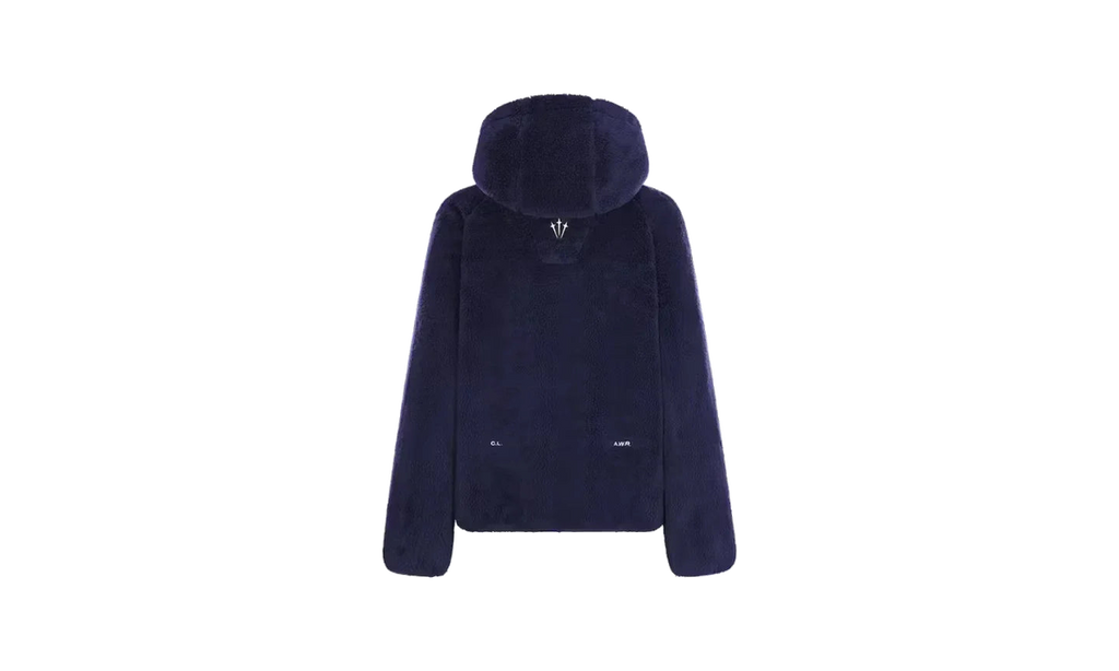 Nike x NOCTA Women's Chalet Polar Top Dark Blue, vista trasera