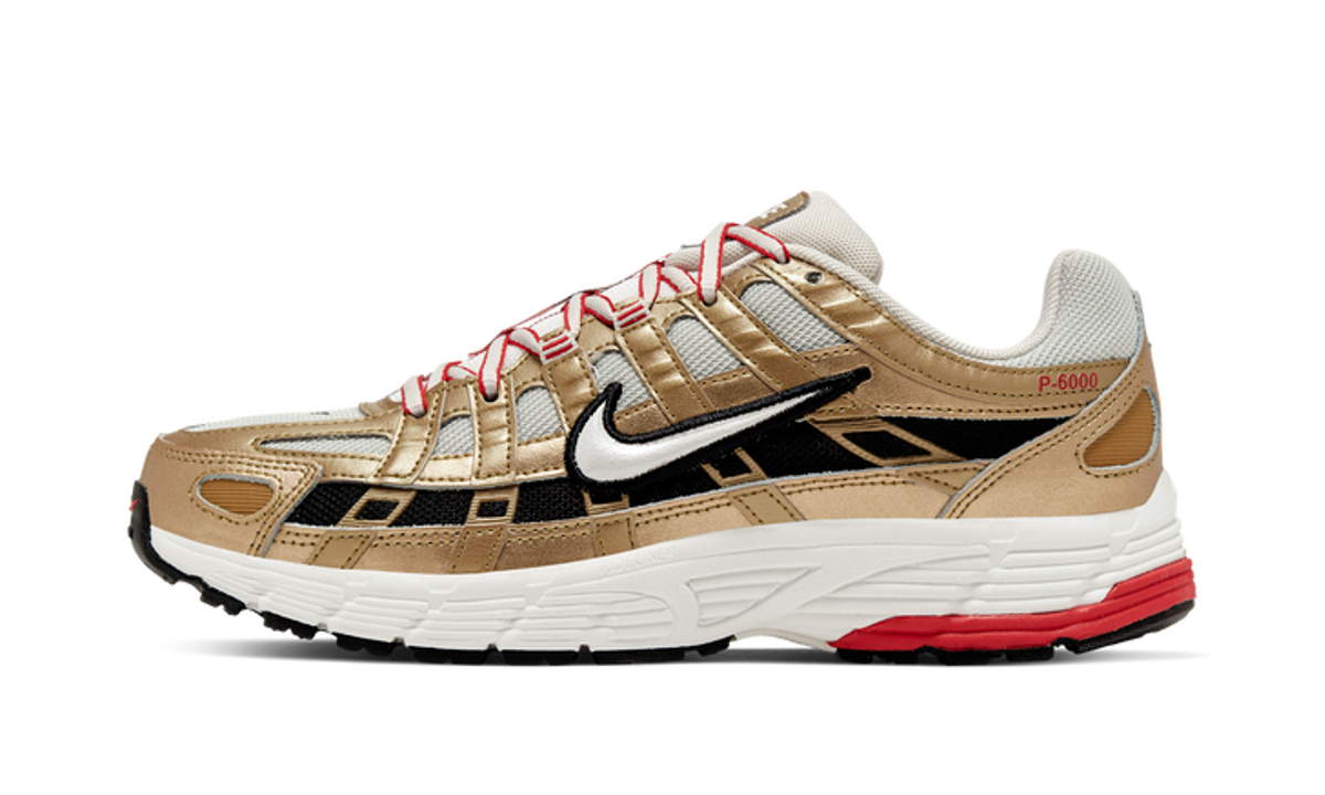 Nike P-6000 Metallic Gold (Women's) - BV1021-007 - Vista 3