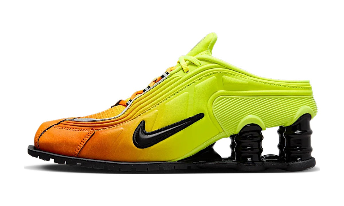 Nike Shox MR4 Mule Martine Rose Safety Orange — vista 1