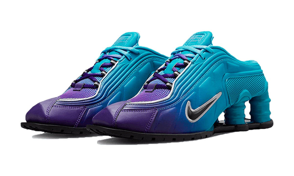 Nike Shox MR4 Mule Martine Rose Scuba Blue — vista 2