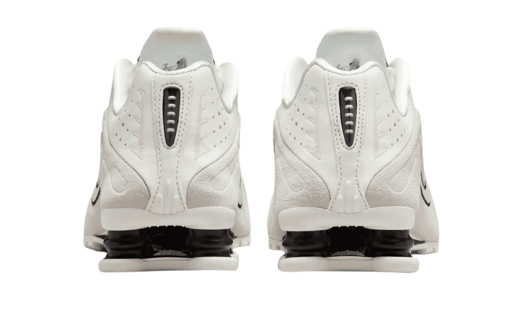 Nike Shox R4 White Suede