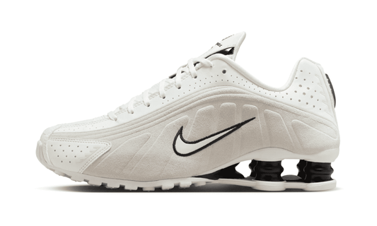 Nike Shox R4 White Suede