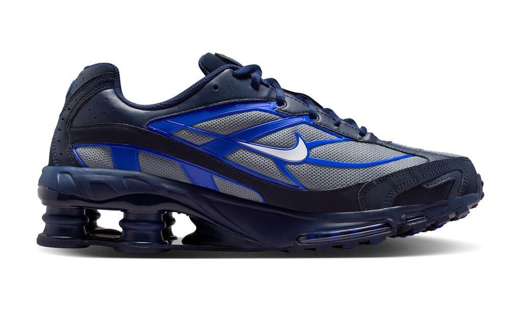 Nike Shox Ride 2 Cool Grey Dark Obsidian Game Royal — vista 3