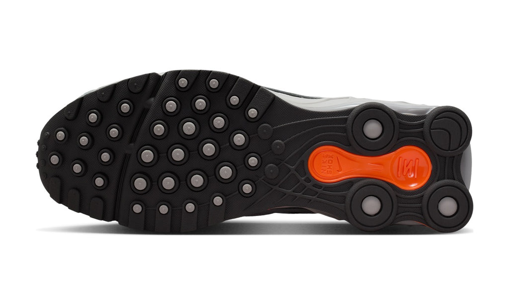 Nike Shox Ride 2 Light Smoke Grey Total Orange — vista 3