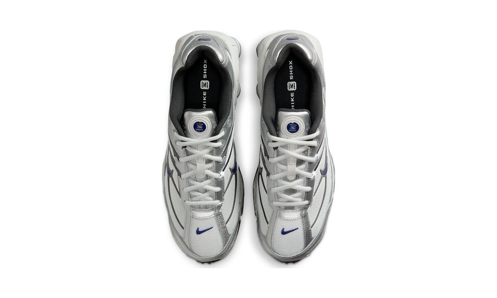 Nike Shox Ride 2 Photon Dust Metallic Silver Navy — vista 3