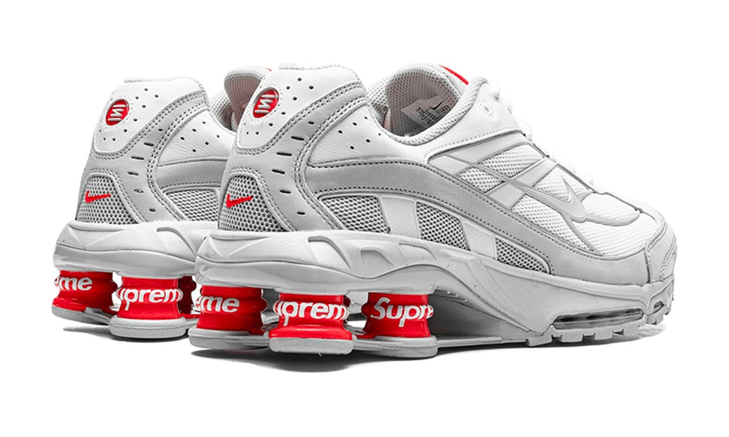 Nike Shox Ride 2 SP Supreme White — vista 3