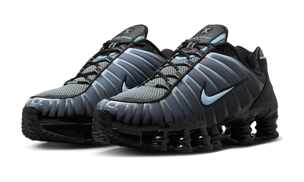 Nike Shox TL Black Celestine Blue — vista 2