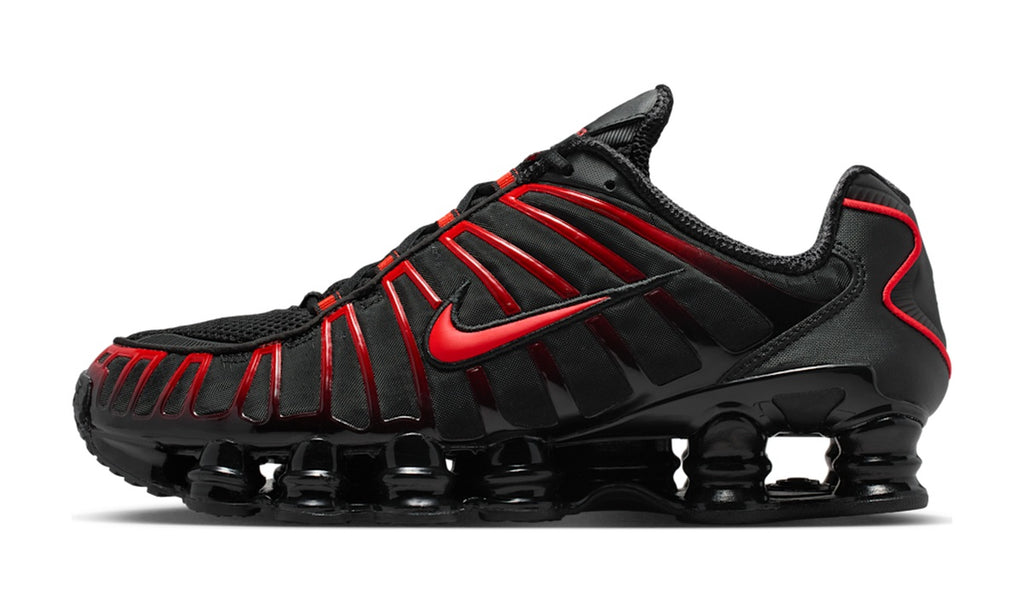 Nike Shox TL Black Light Crimson — vista 1