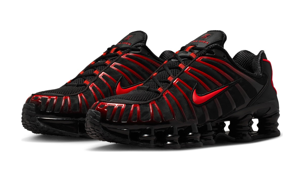 Nike Shox TL Black Light Crimson — vista 2