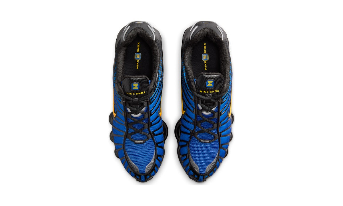 Nike Shox TL Black Lyon Blue Varsity Maize — vista 3