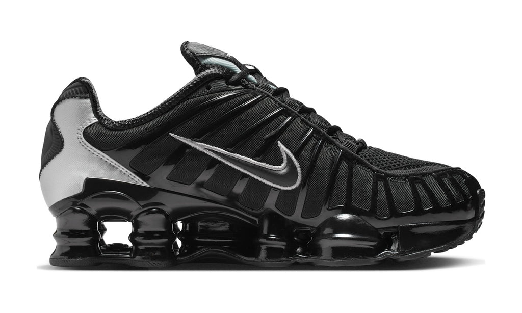 Nike Shox TL Black Metallic Silver (2026) (Women's) — vista 3
