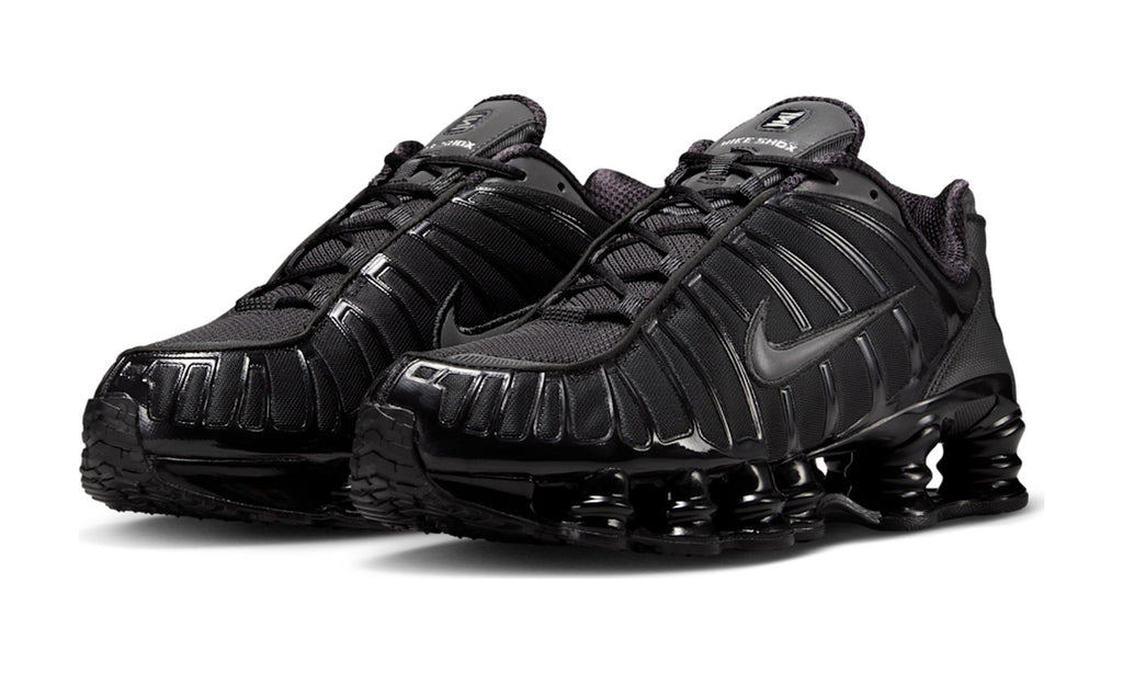 Nike Shox TL Black Metallic Silver — vista 2
