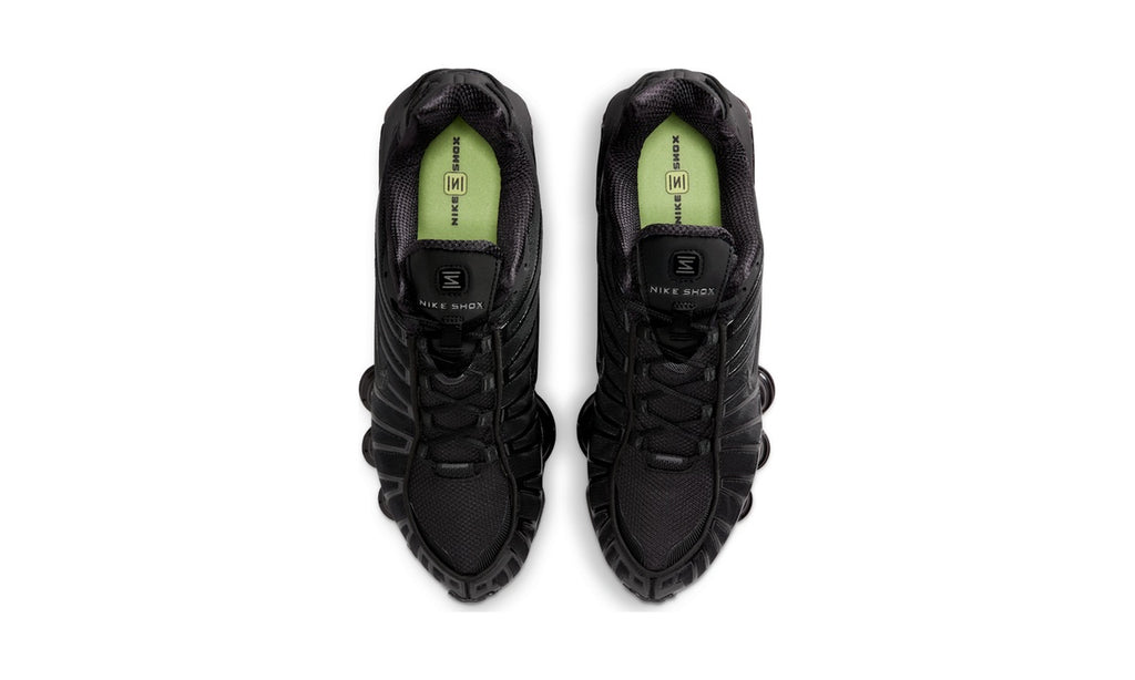 Nike Shox TL Black Metallic Silver — vista 3