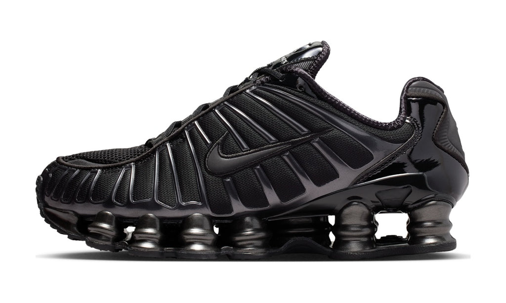 Nike Shox TL Black Metallic Silver (Women's) — vista 1