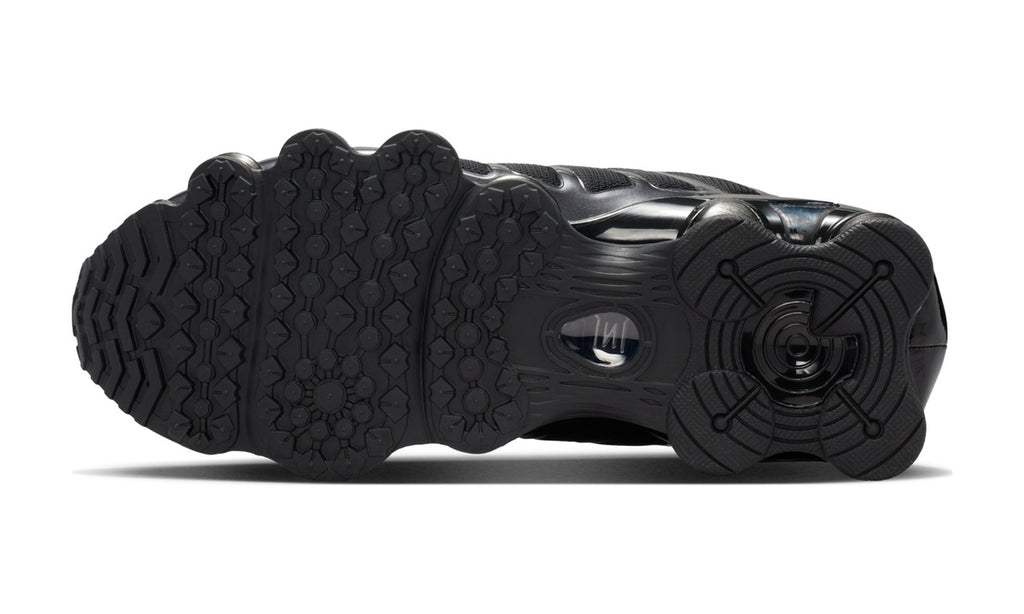 Nike Shox TL Black Metallic Silver (Women's) — vista 2