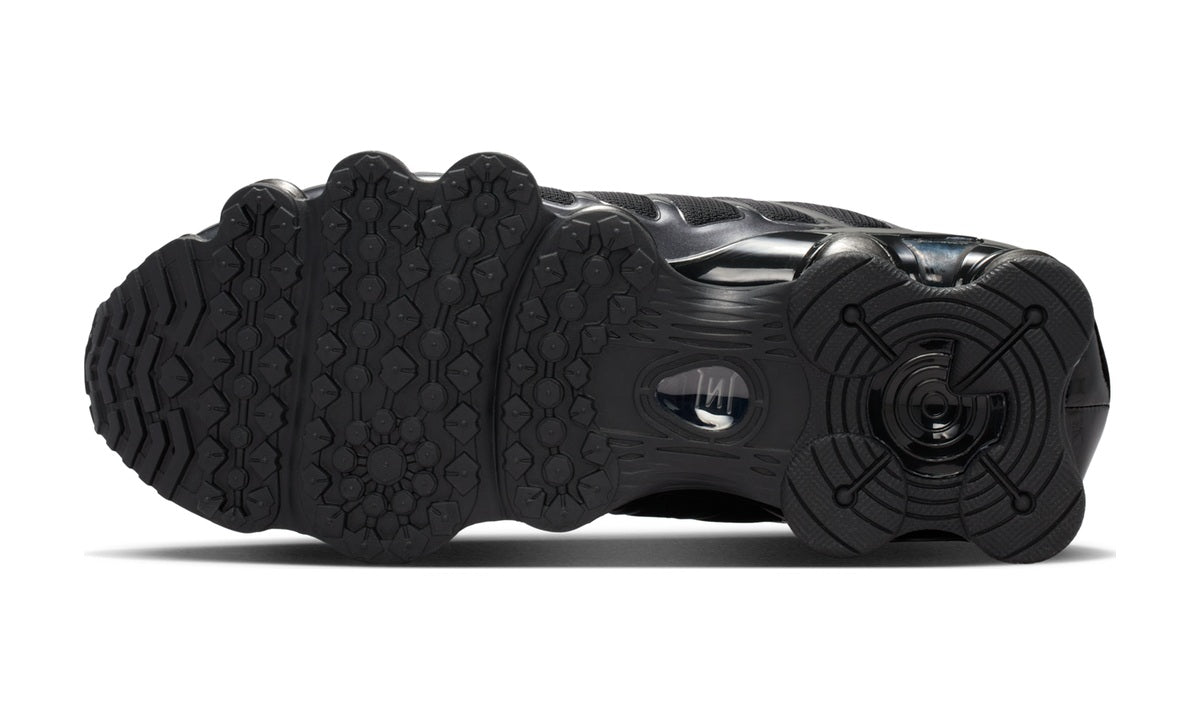Nike Shox TL Black Metallic Silver (Women's) — vista 2