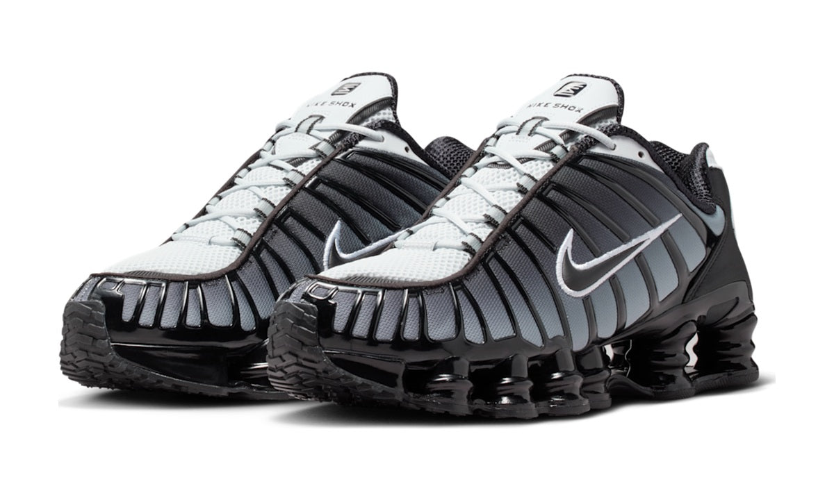 Nike Shox TL Black Pure Platinum — vista 2