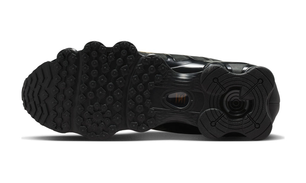 Nike Shox TL Black University Gold — vista 2