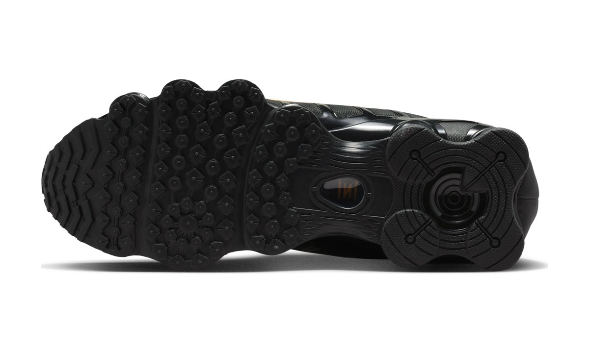 Nike Shox TL Black University Gold — vista 2