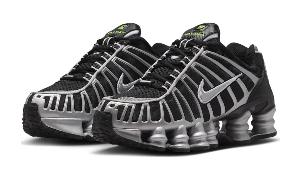 Nike Shox TL Black Volt Ice — vista 2